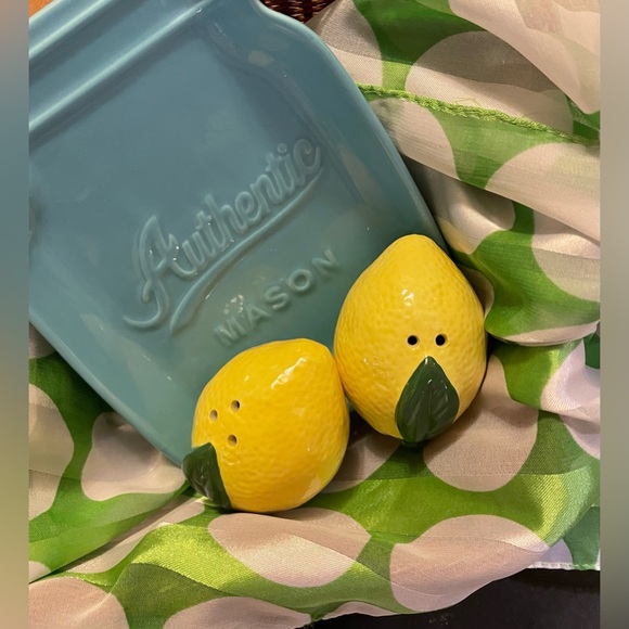 Home Essentials Turquoise Authentic Mason Jar Spoon Rest - Picture 3 of 4